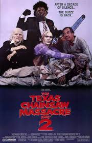 The texas chainsaw massacre doesn't try anything funny, there are no winks to the audience. The Texas Chainsaw Massacre 2 Wikipedia