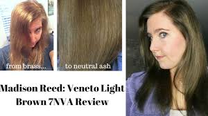 Madison Reed Hair Color: From Brass to Neutral Ash (Veneto Light Brown 7NVA)