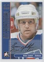 Brian Leetch Autographed All Hockey Cards
