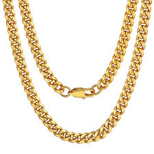 Imported the fandom shop is bringing you great deals on lots of fine jewelry necklaces including 10k gold 24 inch hollow curb chain necklace, one size. Gold Chains For Boys 24inch 6mm 18k Gold Filled Necklace Boys Gifts For Men Pricepulse