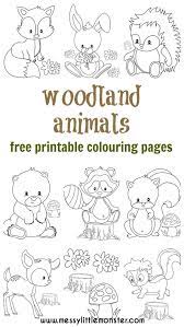 Woodland Animal Colouring Pages Fox Coloring Page Animal Coloring Pages Colouring Pages