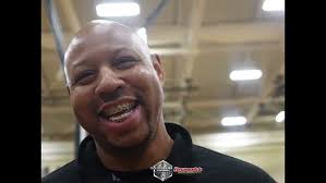 Garfield Heights Bulldogs coach Sonny Johnson after their 66-49 win over  Warrensville Hts.