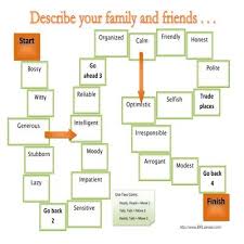 Personality Traits Board Game Teaching Feeling Adjectives For Kids Personality Adjectives