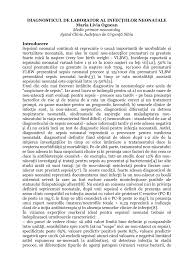 Pdf Diagnosticul De Laborator Al Infecţiilor Neonatale
