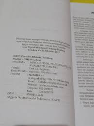 Penjelasan pengertian metode penelitian, tujuan dan contoh. Buku Metode Penelitian Kuantitatif Kualitatif Dan R D Buku Alat Tulis Buku Pelajaran Di Carousell