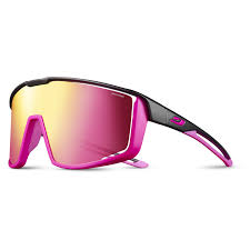 Nos matt schwarz minimal gebogen 60er jahre stil rahmen mit schwarzen linsen. Julbo Fury Spectron 3 Damen Sonnenbrille Matt Schwarz Pink Bike24