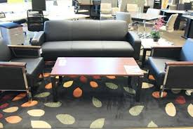 Lobby Chairs Lobby Loveseat 24x48 Side Table Cherry Finish Www Newlifeoffice Com Used Office Furniture Furniture Office Furniture