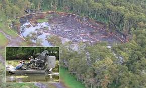 louisiana sinkhole: giant sinkhole