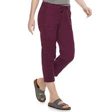 Womens Sonoma Goods For Life Twill Capris In 2019 Women