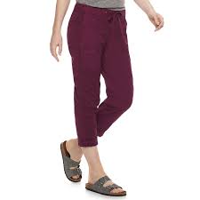 womens sonoma goods for life twill capris in 2019 women