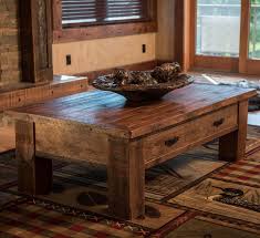 Old Sawmill 1 Drawer Barn Wood Coffee Table In 2020 Barnwood Coffee Table Rustic Coffee Tables Log Coffee Table