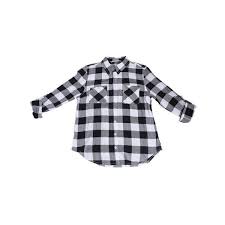 Black And White Flannel Women S The Black White Flannel Shirt Black And White Flannel Clothes Design Women S Plaid Shirt
