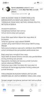Siapa yang menyangka bahwa seduh beras ketan hitam dengan air panas hingga gelas penuh, tutup dan biarkan hingga dingin setelah gula darah dirasa kembali normal, anda masih dapat mengkonsumsi seduhan beras ketan. Blogger Disaman Rm3 Juta Berikutan Pendedahan Keburukan Tati Kosmetik Kongsi Tular Semasa Forum Cari Infonet
