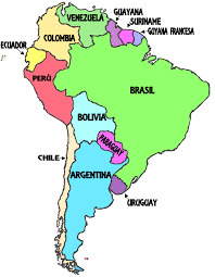 America Del Sur Paises Y Capitales Thinglink Argentina Uruguay Geography Social Studies