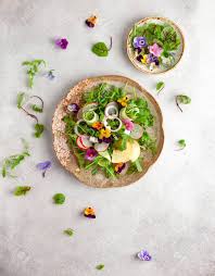 Vegetables food fruit pumpkin healthy vegetable fresh salad nutrition vegetarian. Delicious Summer Salad With Edible Flowers Vegetables Fruit Stock Photo Picture And Royalty Free Image Image 146997303