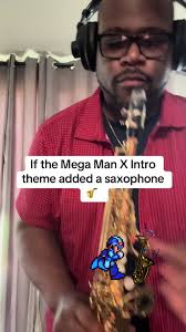 Mega Man X Saxophone Cover Experience