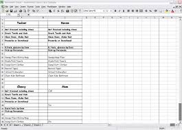 50 chore chart template excel culturatti