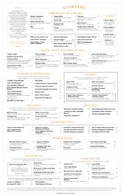 Lunch Dinner Menu Tysons Corner Founding Farmers Menu Design Menu Restaurant Food Poster Design