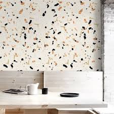Warm Terrazzo Self Adhesive Eco Friendly Pvc Free Wallpaper Eco Friendly Bedroom Free Wallpaper Eco Friendly