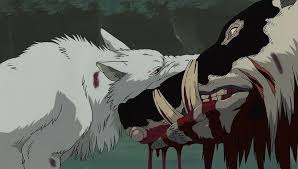 Soon san began to reject her own humanity and believe that she was a wolf. Pin On Anime Art