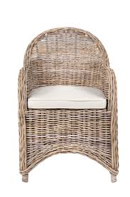 Jeffan Isola Arm Chair Set Of 2 In 2020 Wicker Armchair Rattan Chair Wicker Chair