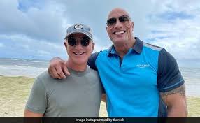 The force behind the brand: In This Pic Of Dwayne Johnson And Jeff Bezos One Went To Princeton The Other