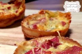 Croque Quiche Recette Alimentation Recette Facile Moule Muffin