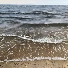 NANCY JENNER "Early in the Day at Power's Landing" 18 x 18" Oil