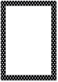 Black And White Dots Border 14 Awesome Black And White Polka Dot Border Clip Art Clip Art Borders Page Borders Borders For Paper