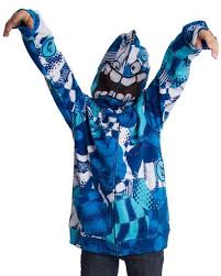 Volcom Hoodie Zips All The Way Up Big Youth Volcom Boys