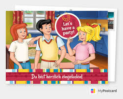 Bibi Tina Einladungskarte Film Musik Karten Echte Postkarten Online Versenden Bibi Und Tina Postkarten Einladungskarten