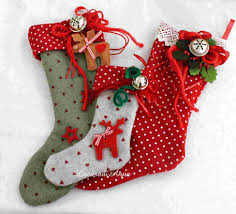 La Casa Di Anna Christmas Stockings Diy Christmas Stocking Decorations Christmas Ornaments Homemade