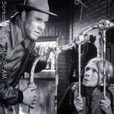 R G Armstrong And Gladys Cooper Nothing In The Dark 1962 The Twilight Zone Twilight Zone Old Tv Twilight