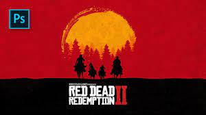 Cara Membuat Desain Poster Red Dead Redamtion 2 Photoshop Tutorial Ind Desain Poster Photoshop Ilustrator