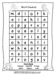 Free Rainforest Word Search And Worksheets Worksheets Homeschool Learning Learning Worksheets