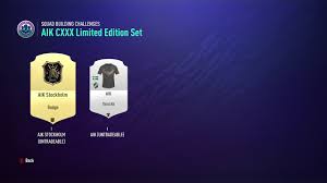 Wenn aik vor windows 7 unter windows installiert werden soll, setzt dieser download voraus, dass auf ihrem computer eine originalversion von microsoft windows ausgeführt wird. Aik Cxxx Limited Edition Set Sbc Fifa 21 Youtube