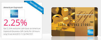 Bulk order branded visa ® prepaid cards; Get 2 25 Cashback On Amex Business Gift Cards At Top Cashback
