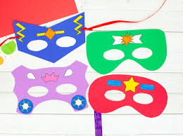 Plus, it's an easy way to celebrate each season or special holidays. Printable Superhero Mask Templates Messy Little Monster