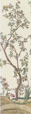 Imperial Garden Ik3102 In Ivory Panel By Iksel For Schumacher This Charming Pattern Was Insp Wallpaper Interior Design Chinese Wallpaper Imperial Gardens