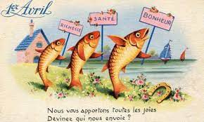 April Fool S Day Or April Fish Day France