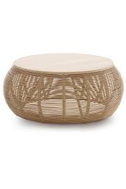 'butterfly' concrete, walnut, and steel coffee table. Vivi Large Coffee Table In Natural Rattan Vincent Sheppard Contemporary Design Lighting Ref 18110062