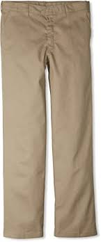 Dickies Boys Flexwaist Flat Front School Uniform Pant In Husky Sizes