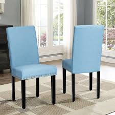 Lianne Linen Upholstered Parsons Chair In 2020 Nailhead Trim Dining Chairs Dining Chairs Dining Chair Set
