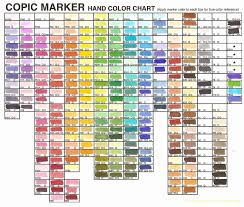 copic marker chart copic marker color chart downloadable