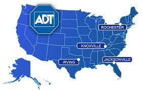 Adt Coverage Map America Adt Authorized Dealer Home Security Monitoring Home Security Systems Home Security