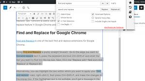 Maybe you would like to learn more about one of these? How To Find And Replace Text In Chrome And Firefox Make Tech Easier