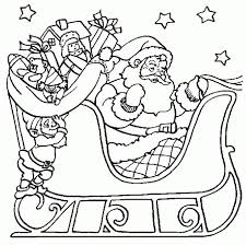 Dibujos Para Colorear De Papa Noel