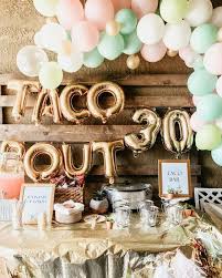 Happy 30th Birthday Decorations For Her Taco Bout 30th Birthday Party In 2020 30th Birthday Bash 30th Birthday Party For Her 30th Birthday Parties