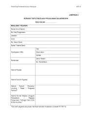 Borang tuntutan perjalanan sedia ada di kementerian/jabatan. Https Www Perlis Gov My Images Pekeliling Lampiran Dalamnegeri Pdf