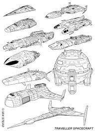 Mechaddiction Traveller Rpg Spaceship Design Spaceship Art